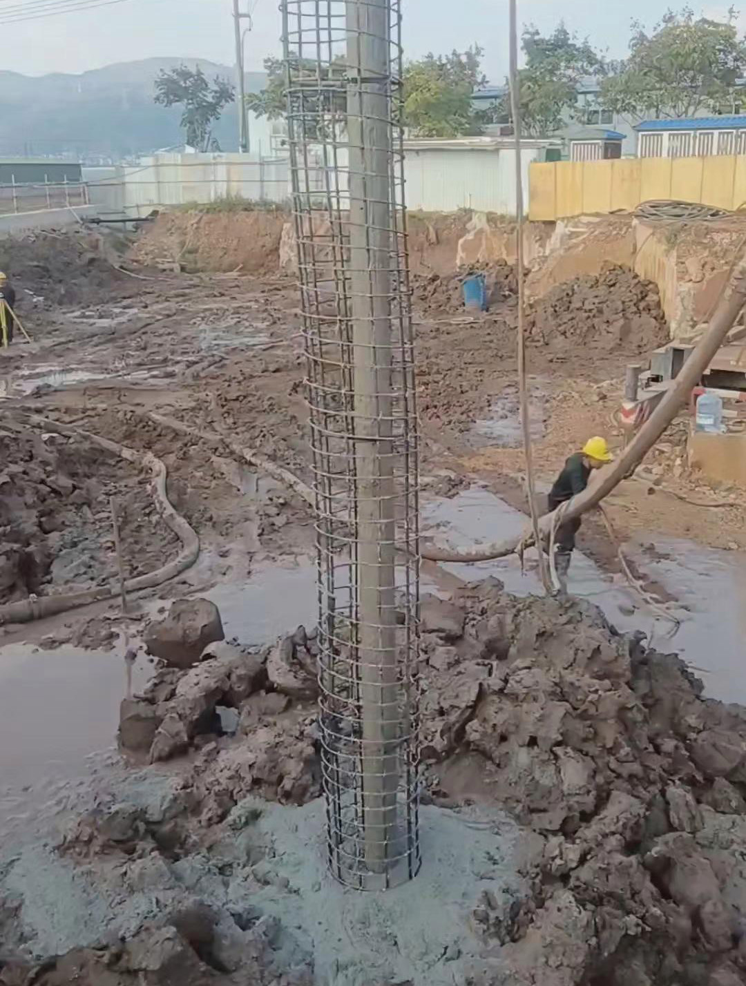 南阳内乡县长螺旋钻孔压灌桩